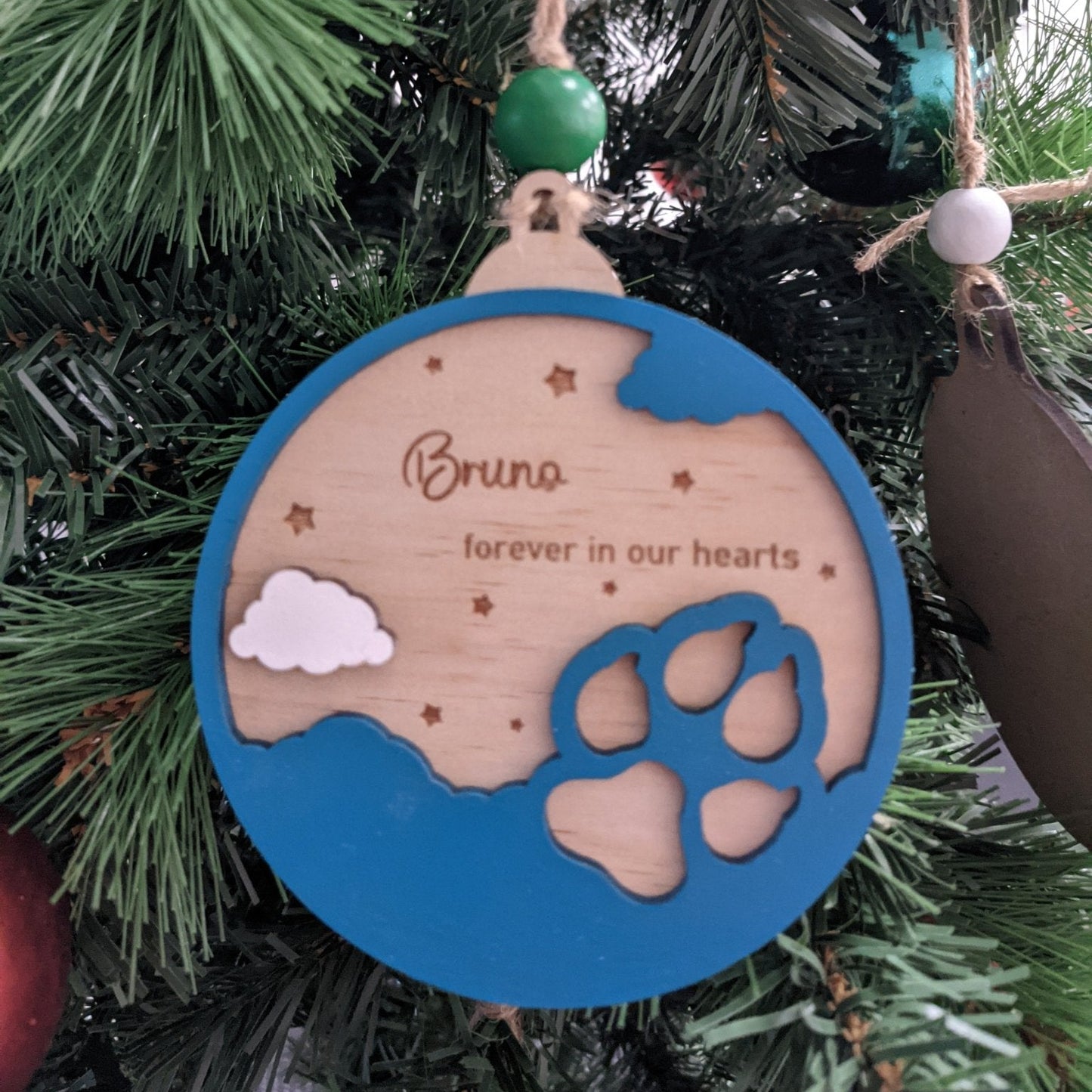 Pet Memorial ornament - PersonalisedSigns