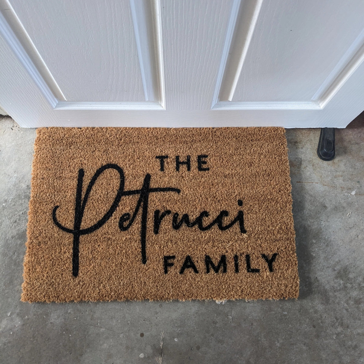 Personalised Family Welcome Mat