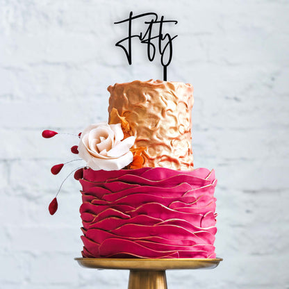 50th_Birthday_Cake_Topper