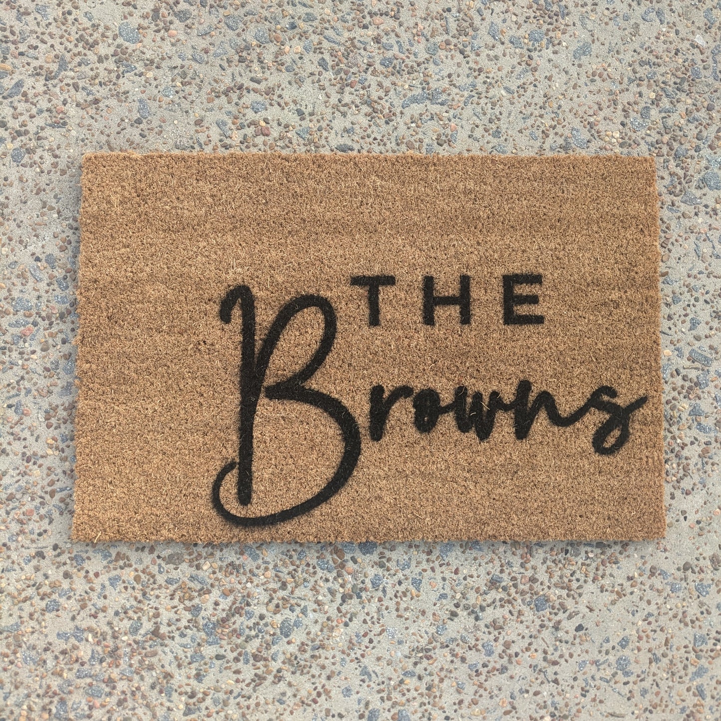surname family doormat