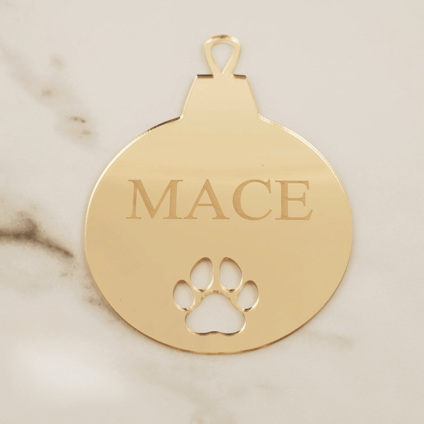 Personalised Christmas Pet Bauble