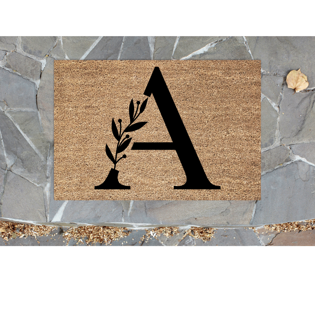 Monogram Doormat
