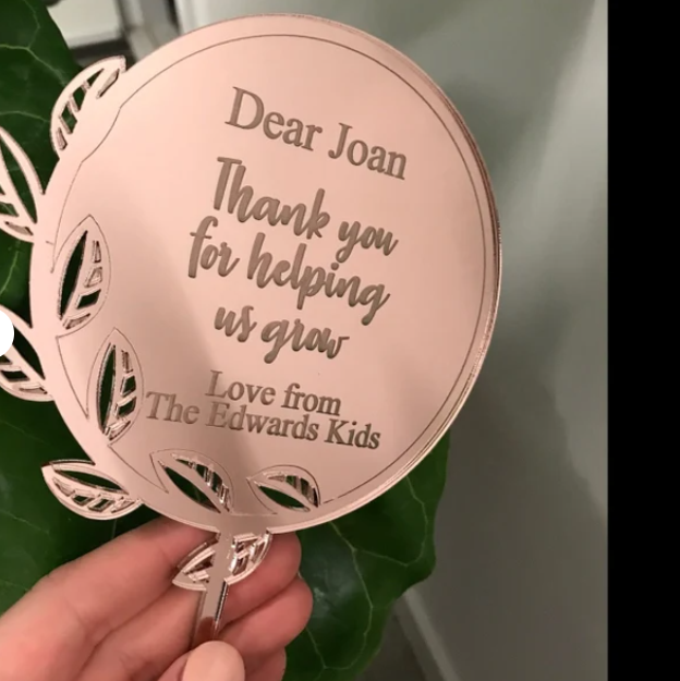 Thank you Planter stake