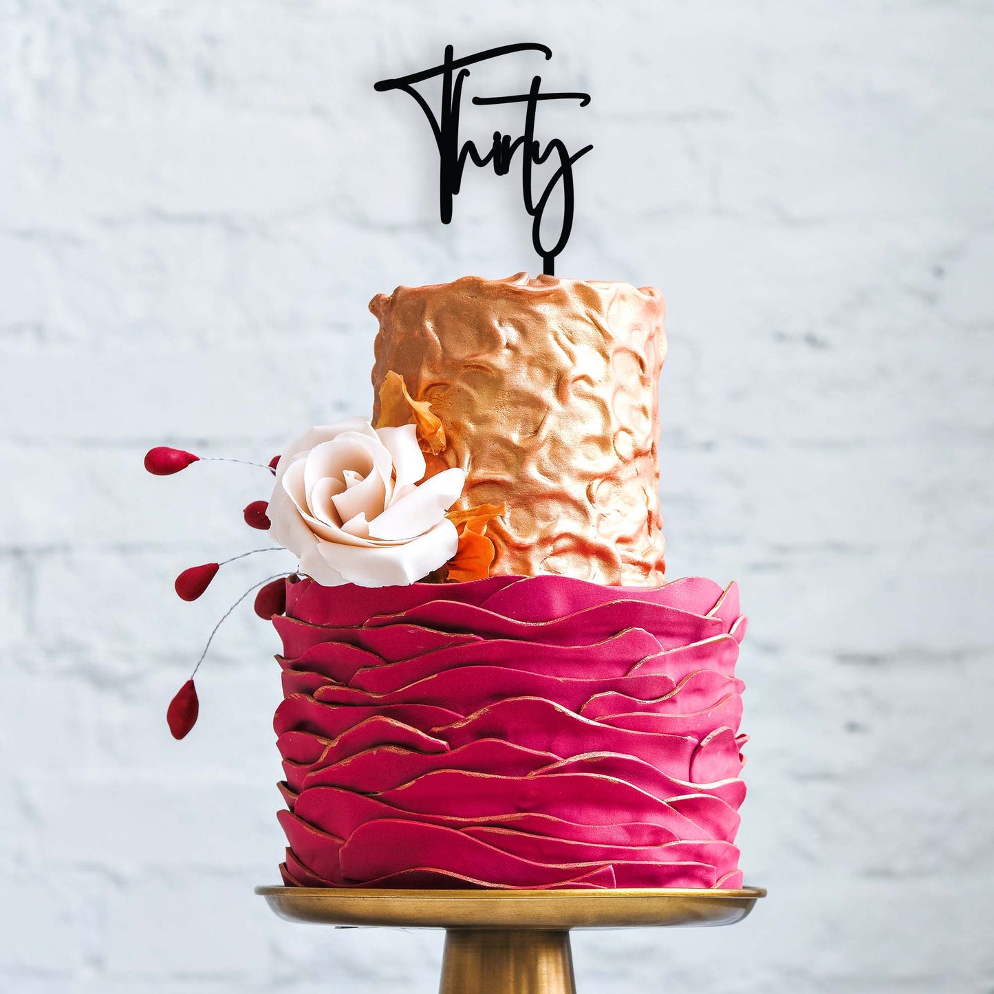 30th Birthday Cake Topper