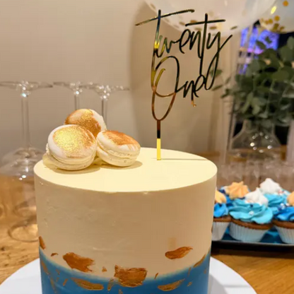 Twenty One 21st birthday Cake Topper