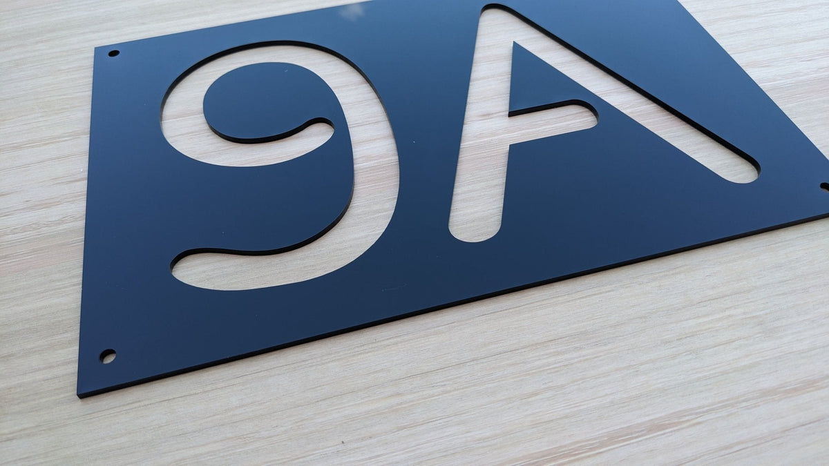 House Number Address Sign | Personalised House street sign - PersonalisedSigns