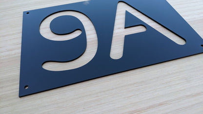 House Number Address Sign | Personalised House street sign - PersonalisedSigns