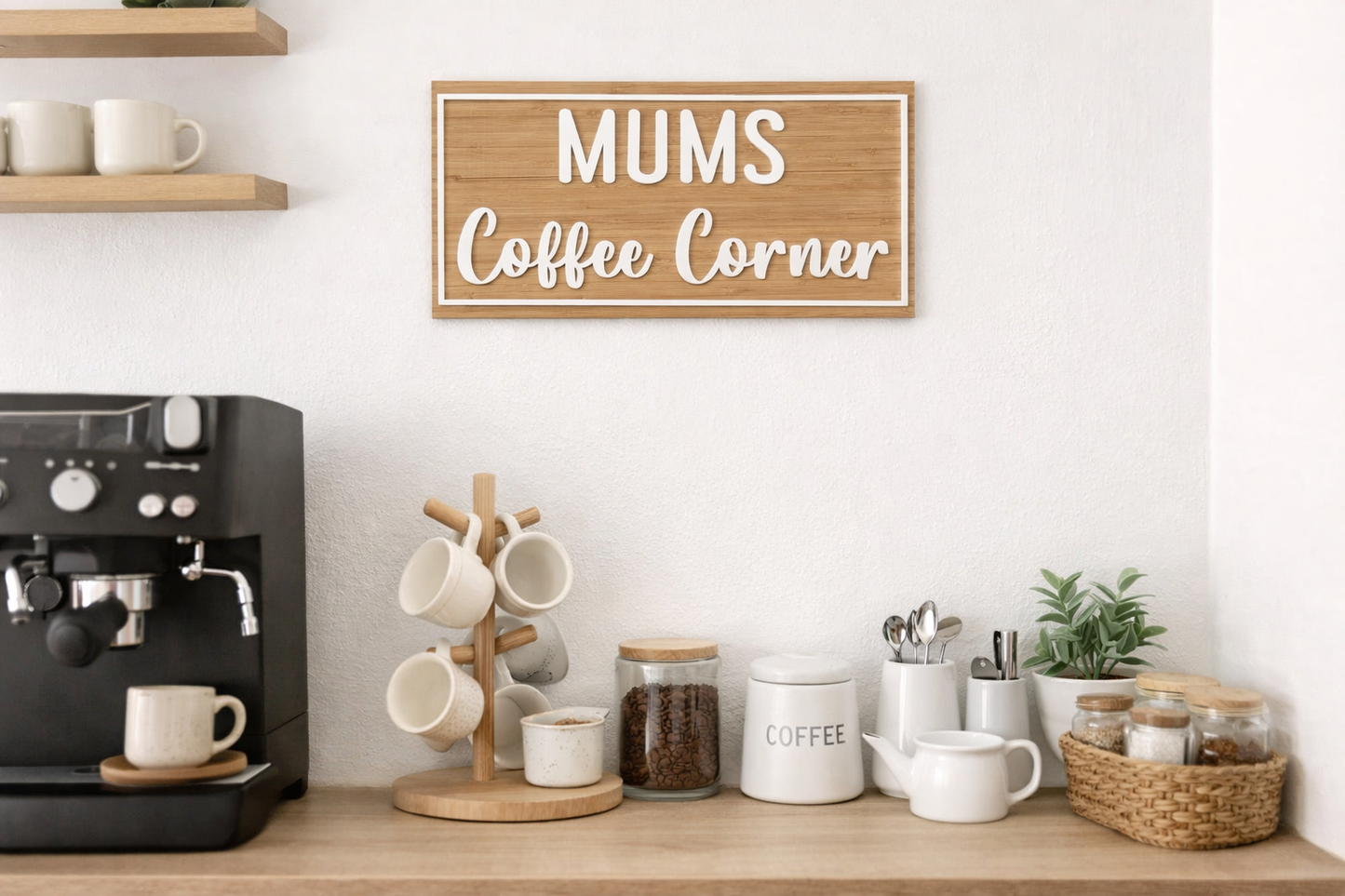 personalised coffee sign