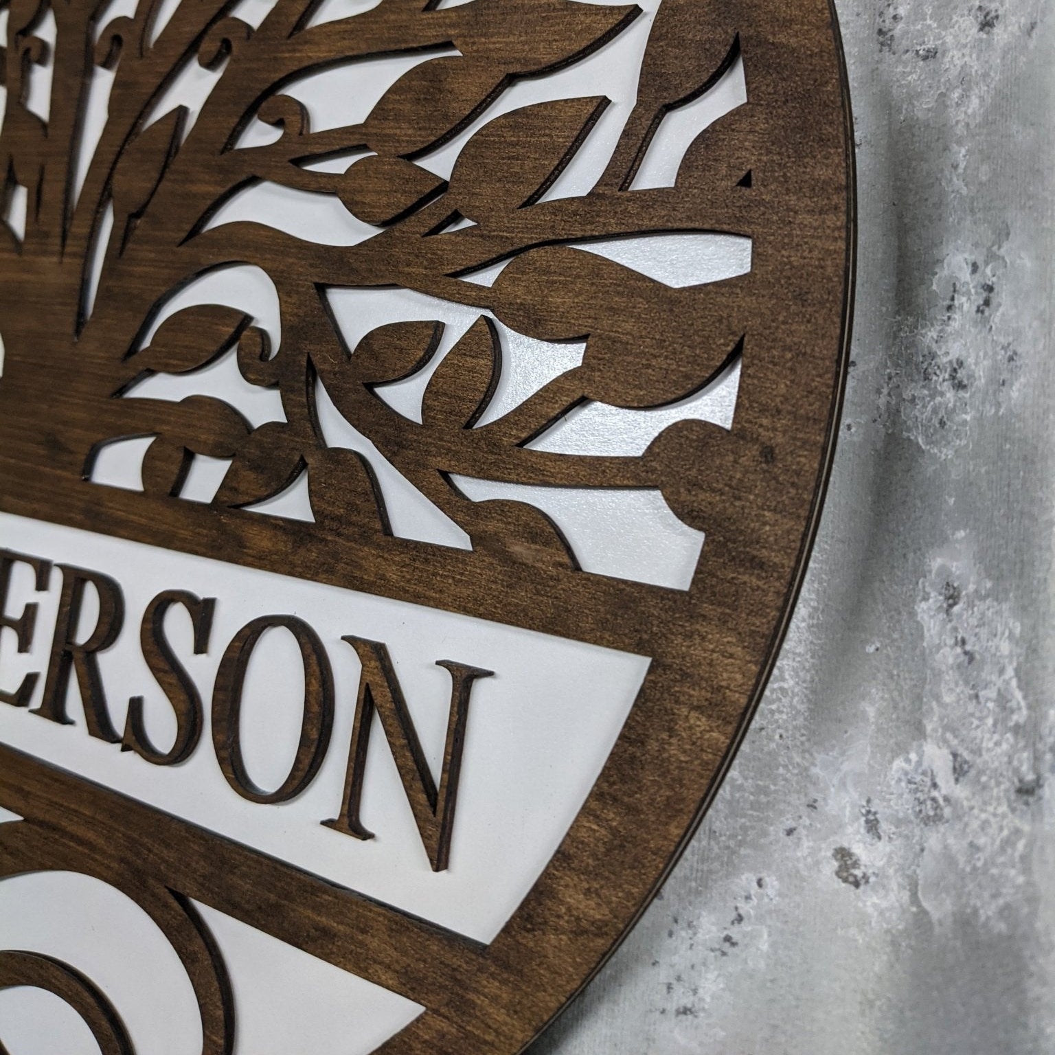 Tree of life sign - PersonalisedSigns