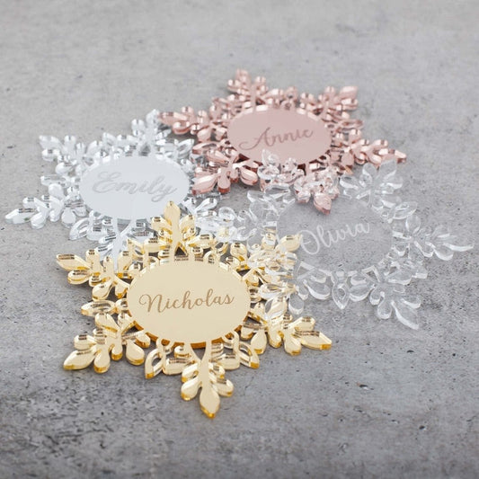Snowflake Christmas Ornament