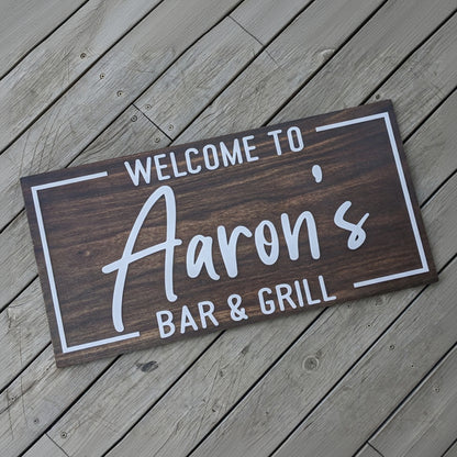 Workshop, Garage & Bar Sign